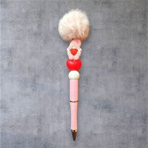 Gnome Silicone Bead Pen